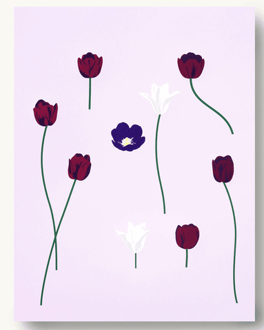 Tulip Group Print