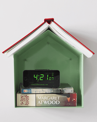 Birdhouse Bookshelf Mint