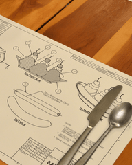 Engineering Blueprint Placemats
