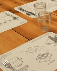 Engineering Blueprint Placemats