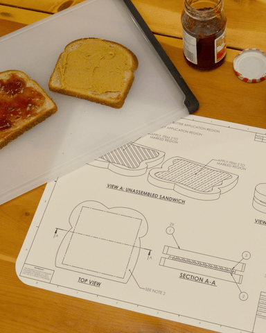 Engineering Blueprint Placemats