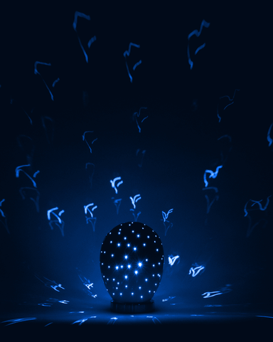 Star Egg Nightlight Midnight Blue