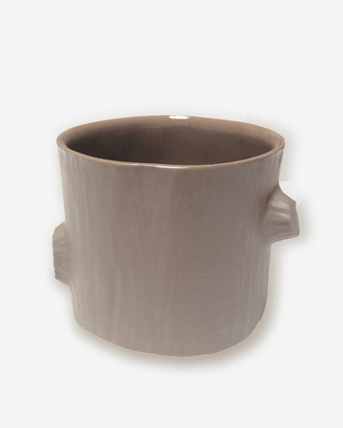 Taupe Log Tumbler