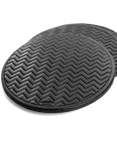 Striped Leather Coasters