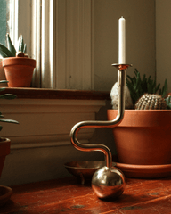 Horn Candle Holder