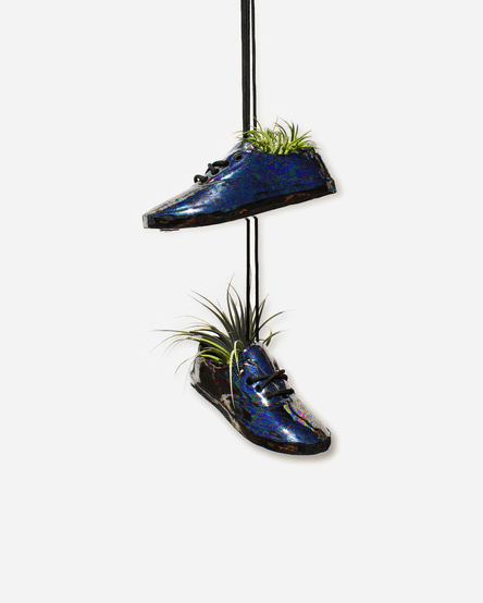 Medium Shoe Pot Oil Slick
