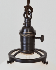 Schoolhouse Glass Pendant Light