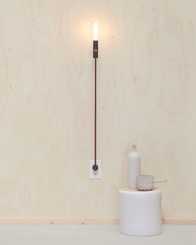 WALD Hi-Lo Plug Lamp Dark Plum