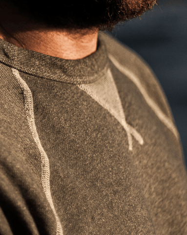 Crew Neck Sweatshirt Graphite