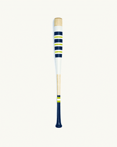 All-American Baseball Bat Navy & Neon Green