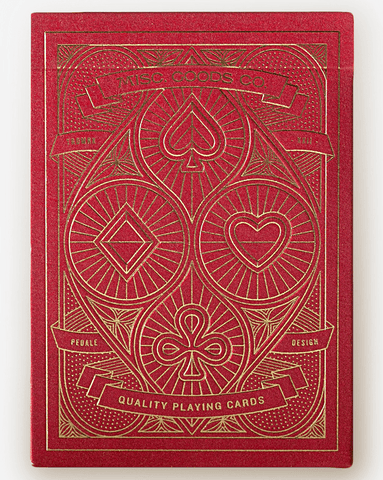 Red Playing Cards Deck