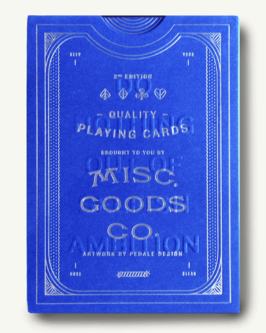 Ace Playing Cards Deck Blue