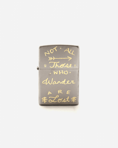 The Wander Hand-Engraved Zippo Lighter