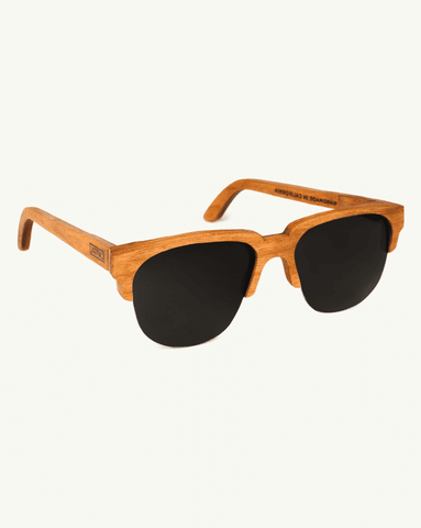 Charlie Sunglasses Cherry Hardwood