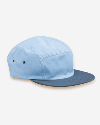 Alder 5-Panel Cap Two-Tone Blue