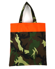 Everyday Tote Orange & Camo