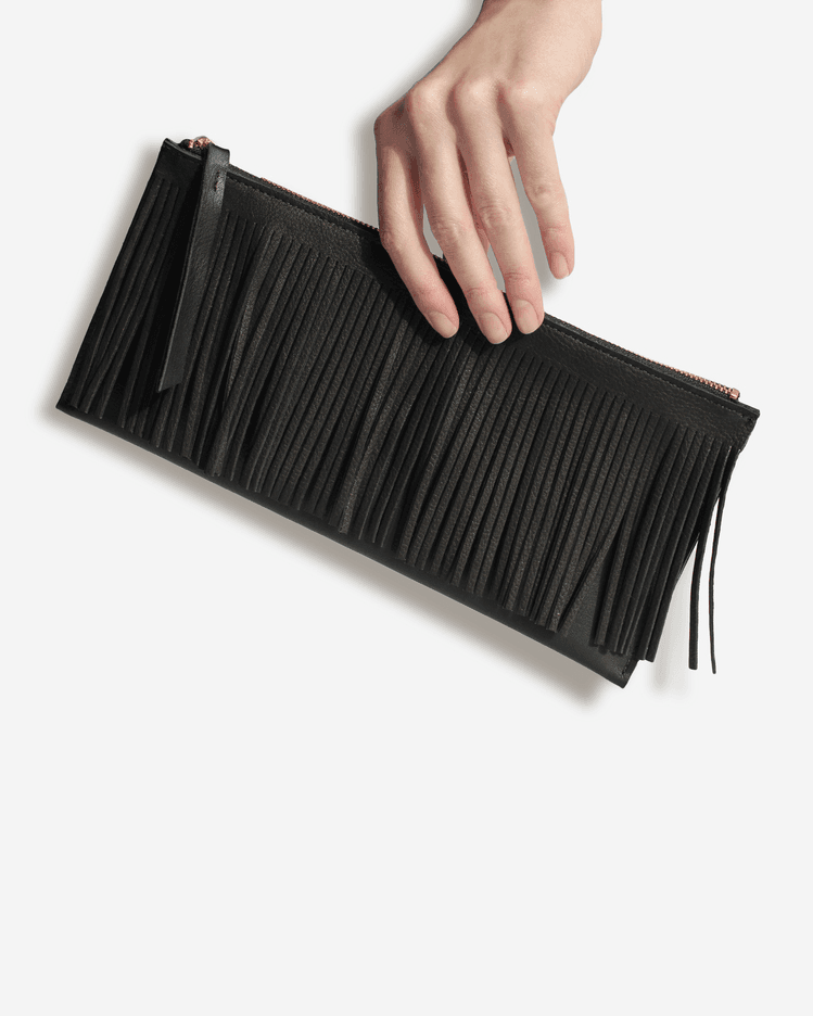 Moto Fringe Clutch