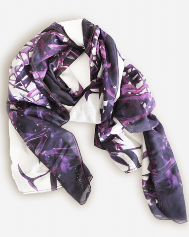 Purple Heart Scarf