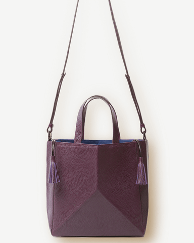 Mini Bone Bag Plum