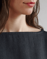 Understory Dress No. 1 Obsidian