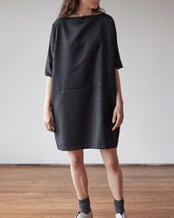 Understory Dress No. 1 Obsidian
