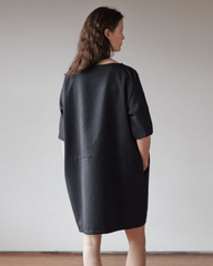 Understory Dress No. 1 Obsidian