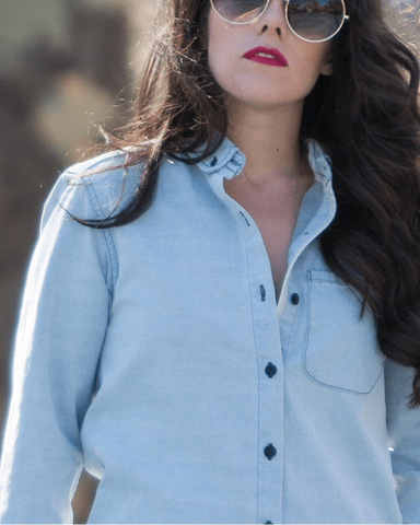 Boyfriend Badass Shirt Bleach